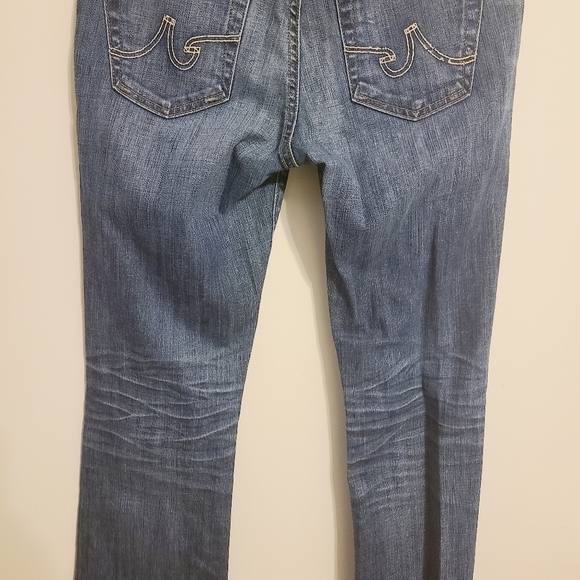 Ag Adriano Goldschmied | Women's Slightly Distressed Ballad Jeans (Size 28R) - Picture 13 of 15